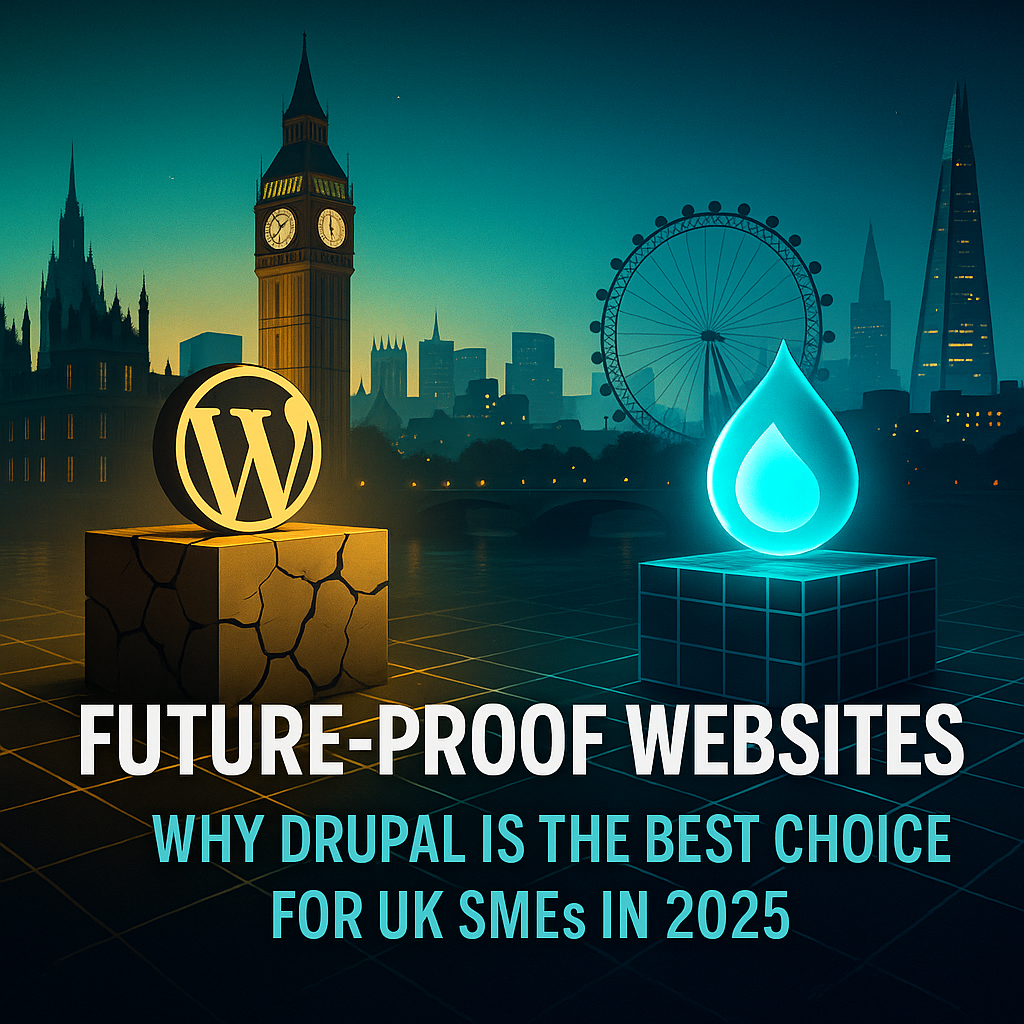 Future-Proof Websites: Why Drupal Is the Best Choice for UK SMEs in 2025