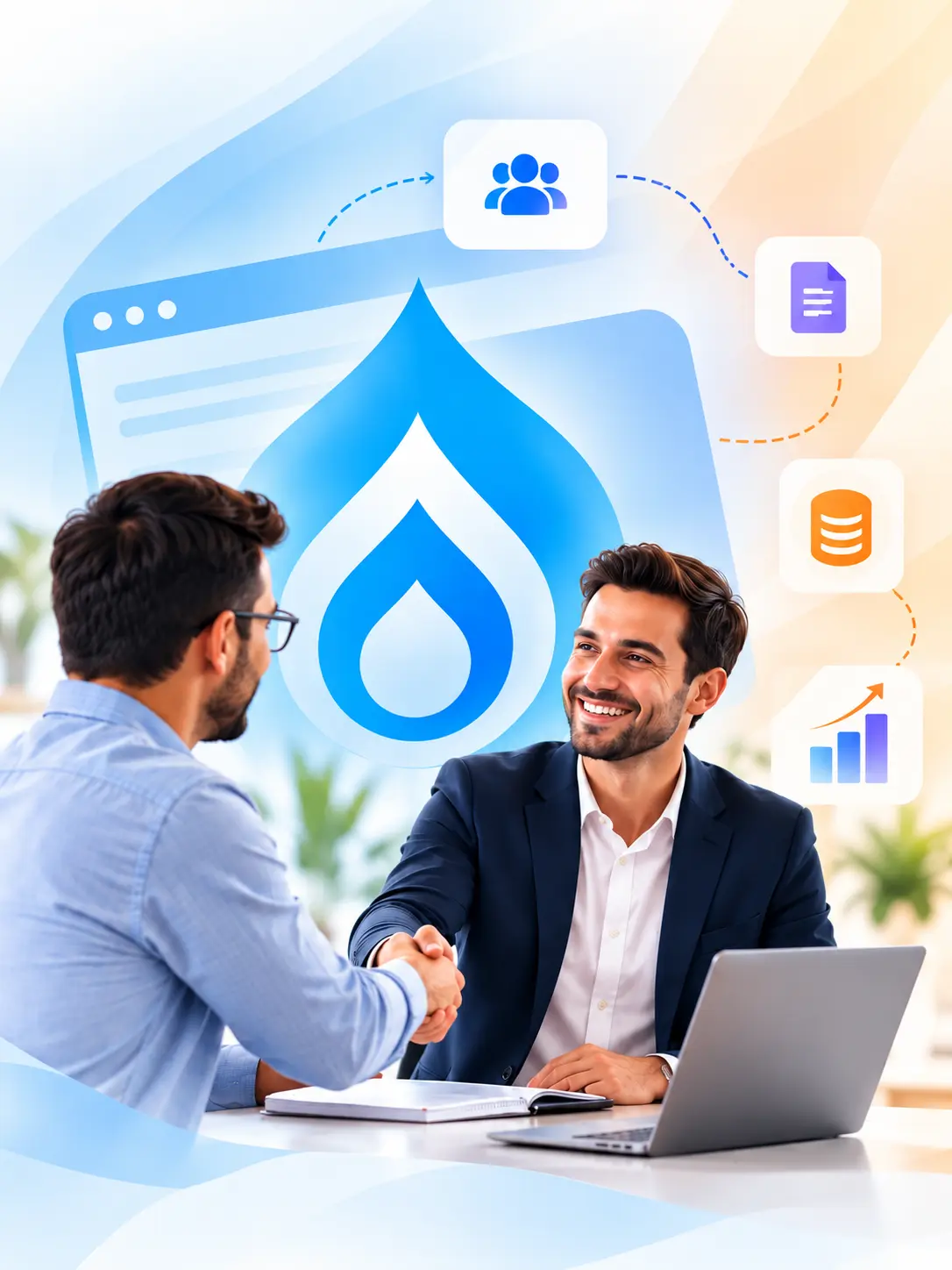 Hapus Infotech Drupal partnership